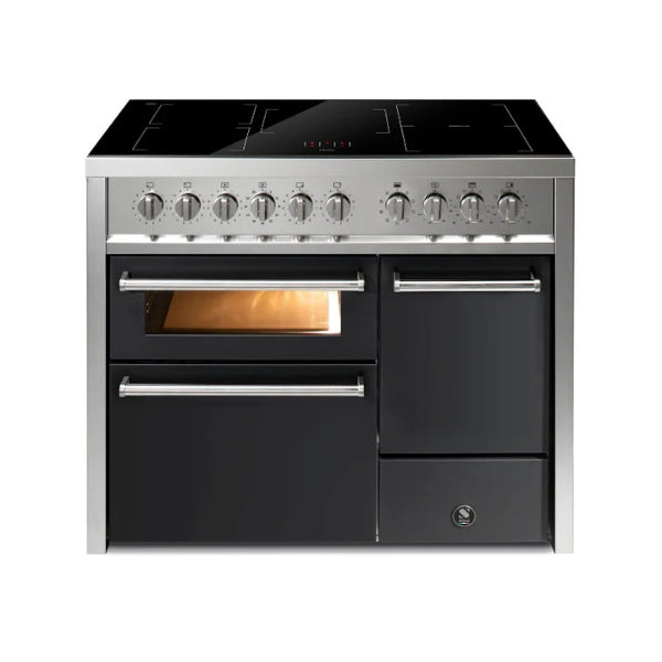 Steel Enfasi 100/3 Inductie Fornuis EQ10FFF-5FIW-AN 2025 Model