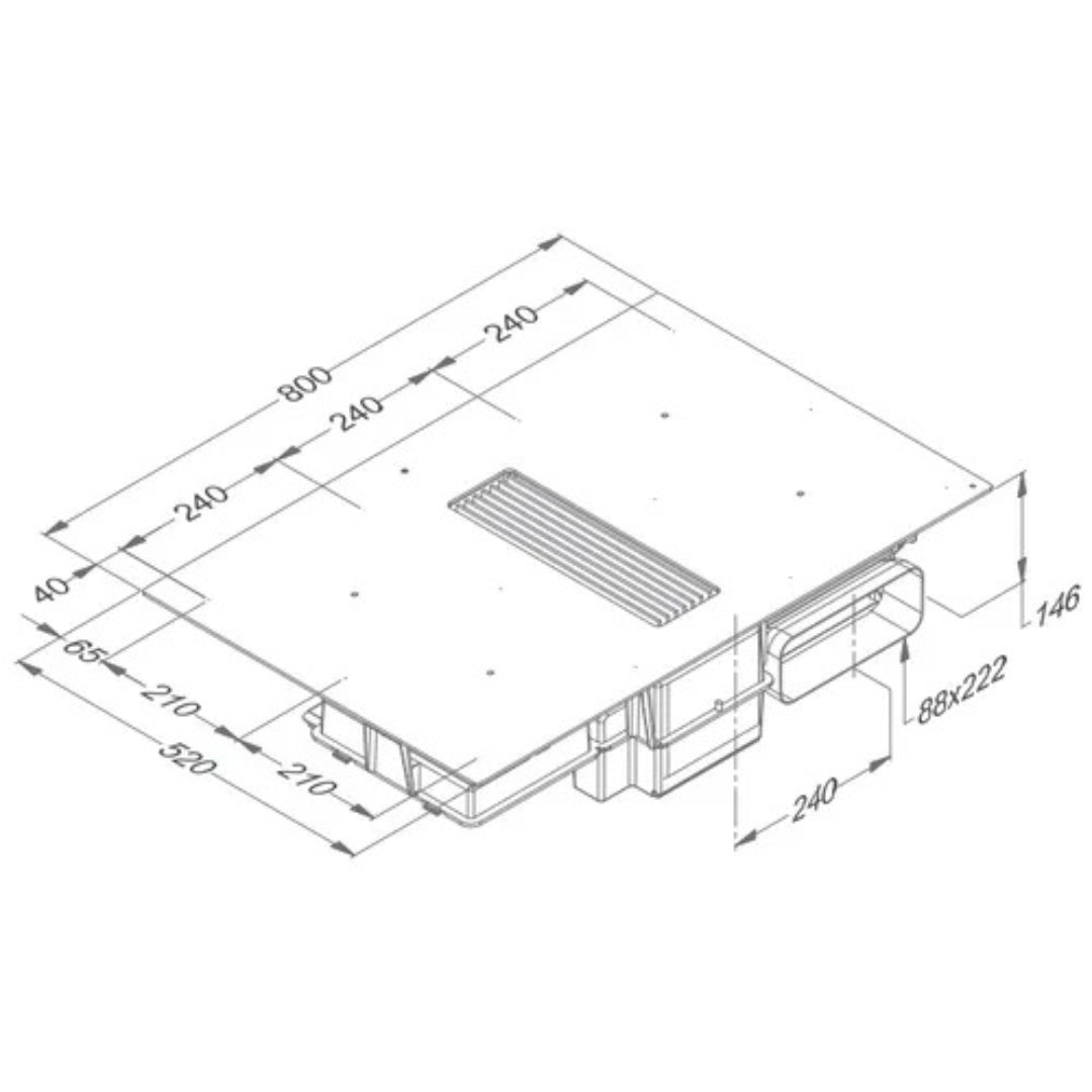 technische afmetingen