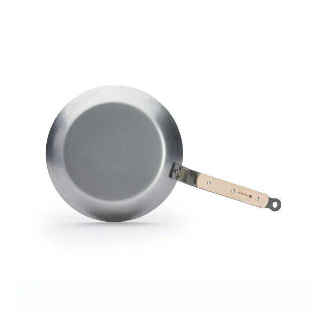 de Buyer Koekenpan Mineral B met houten steel 26cm
