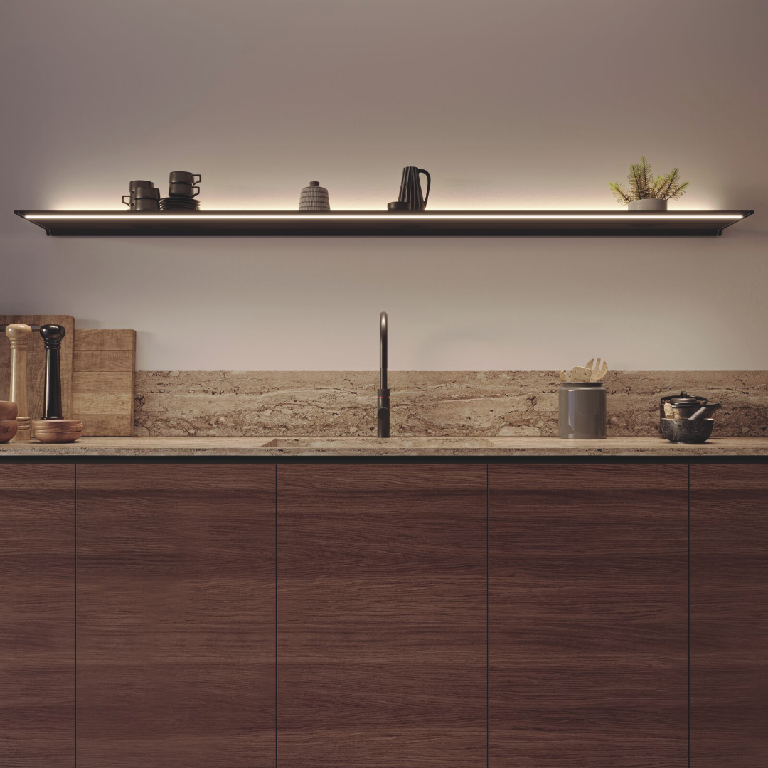 Novy Shelf Pro Zwart keuken 2