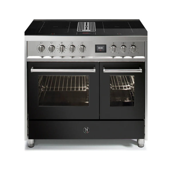 Steel Fornuis Enfasi Mistral 100 EQ10FF-4FIKW-AN Met Kookveldafzuiging